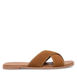 Klapki Jenny Fairy WFA2749-1 Brązowy - Klapki i japonki damskie - miniaturka - grafika 1