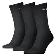 Skarpetki damskie - Skarpety wysokie PUMA PUMA CREW SOCK LIGHT 3P 90794001 – Czarny - miniaturka - grafika 1