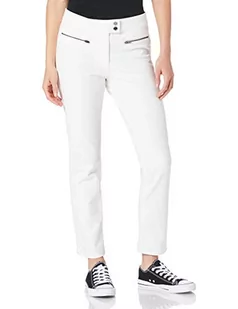 Tommy Hilfiger Damskie legginsy Gabar Zip Slim Ankle, biały, 32 Regularny - Legginsy - miniaturka - grafika 1