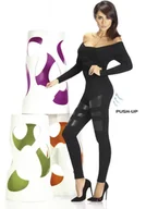 Legginsy - SPODNIE BAS BLEU MARCELLA (kolor black, rozmiar 3) - miniaturka - grafika 1