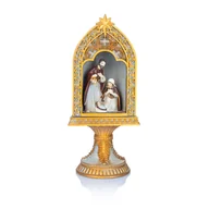 Ozdoby bożonarodzeniowe - Świąteczna Figurka Święta Rodzina Dekoracja Na Święta Szopka Prezent Bożonarodzeniowy - miniaturka - grafika 1