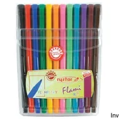 Flamastry - Rystor Flamastry RF 1,0 kpl. 6 kolorów w etui - miniaturka - grafika 1