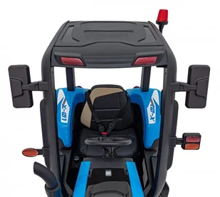 Traktor BLAST Z Przyczepką Niebieski - Pojazdy elektryczne dla dzieci - miniaturka - grafika 25