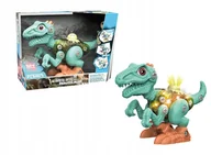 Figurki dla dzieci - Dinozaur Velixeraptor do skręcania zielony świeCI - miniaturka - grafika 1