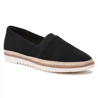 Espadryle damskie - Espadryle CLARKS - Serena Paige 261593564 Black - grafika 1