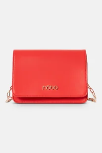 Czerwona torebka crossbody NOBO na łańcuszku - Nobo - Torebki damskie - miniaturka - grafika 1