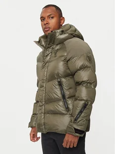 Blauer Kurtka zimowa 24WBLUC02234 Zielony Regular Fit - Kurtki męskie - miniaturka - grafika 1