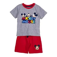 Spodenki damskie - CERDÁ LIFE'S LITTLE MOMENTS - Zestaw odzieży dziecięcej dla chłopców składający się z 2 części (koszulka + szorty) | Ze 100% bawełny z nadrukiem Mickey Mouse - Oficjalna licencja Disneya - miniaturka - grafika 1