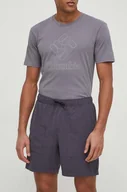 Spodenki męskie - Columbia szorty outdoorowe Black Mesa Lightweight kolor szary - miniaturka - grafika 1