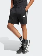 Spodenki męskie - adidas Szorty dresowe w kolorze czarnym - miniaturka - grafika 1
