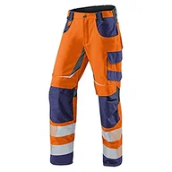 Spodnie damskie - Paul H. Kübler Bekleidungswerk Spodnie damskie, Warnorange/ciemnoniebieskie, 28 EU - miniaturka - grafika 1