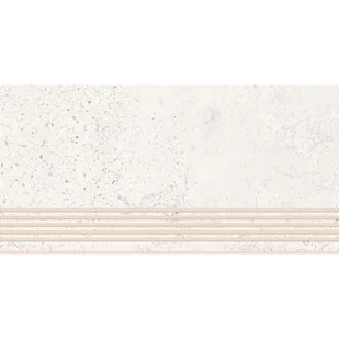 Stopnica Moonrow White 29.8x119.8 Cersanit - Płytki klinkierowe - miniaturka - grafika 1