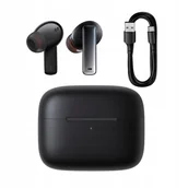 Słuchawki - Baseus bezprzewodowe Bowie M2 ANC BT 5.2 aptX Dokanałowe Czarne - miniaturka - grafika 1