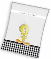 Koce - Carbotex koc 130x170 LOONEY TUNES - TWEETY Zaczarowane melodie - miniaturka - grafika 1