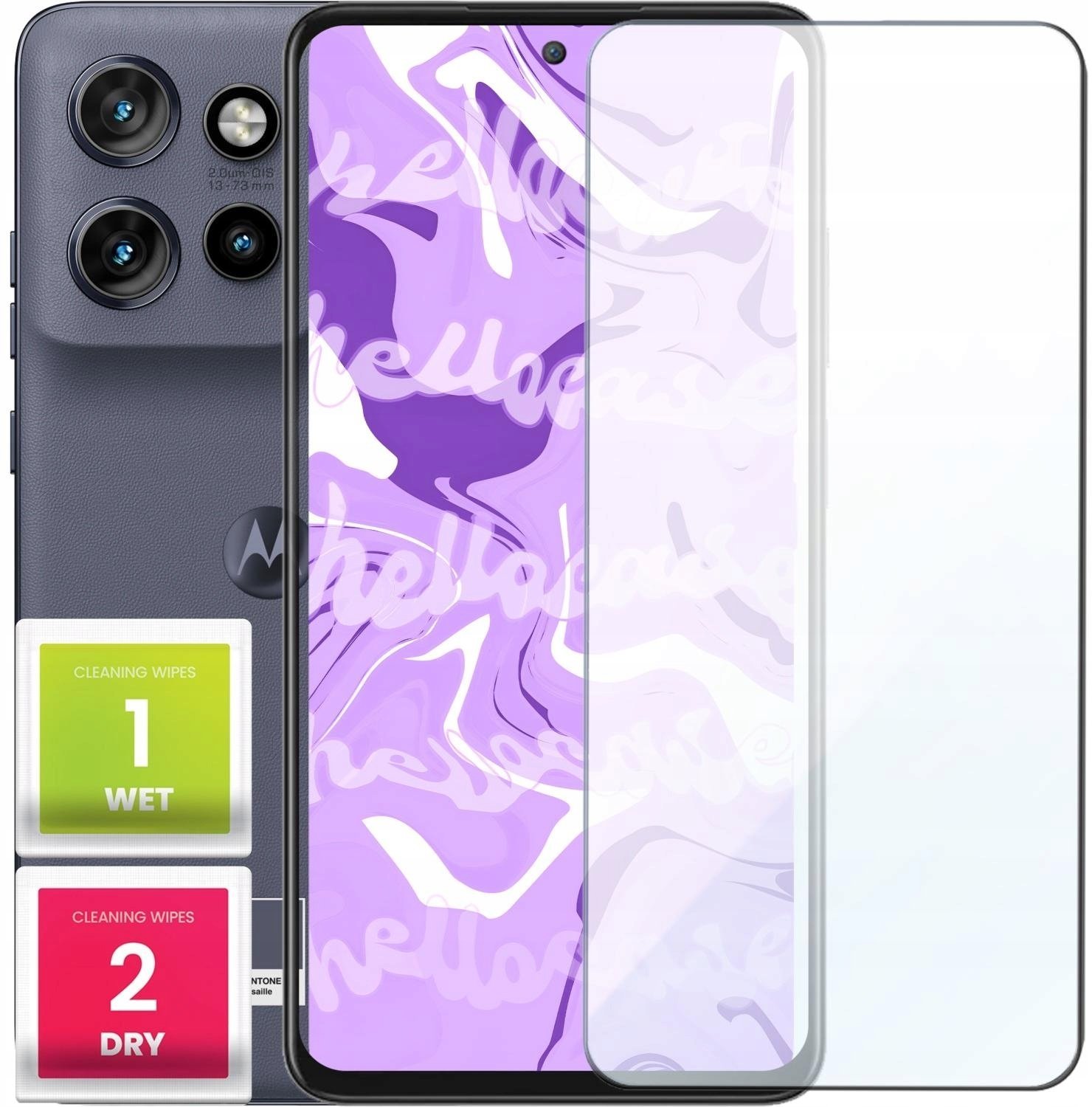 Szkło Hartowane Do Motorola Edge 50 Neo Płaskie, 2.5D, Szybka, 9H