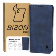 Etui i futerały do telefonów - Etui Bizon Case Pocket Pro do Galaxy A55 5G, granatowe - miniaturka - grafika 1