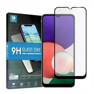 Mocolo Szkło hartowane TG+Full Glue Galaxy A22 5g Black - Szkła hartowane na telefon - miniaturka - grafika 1