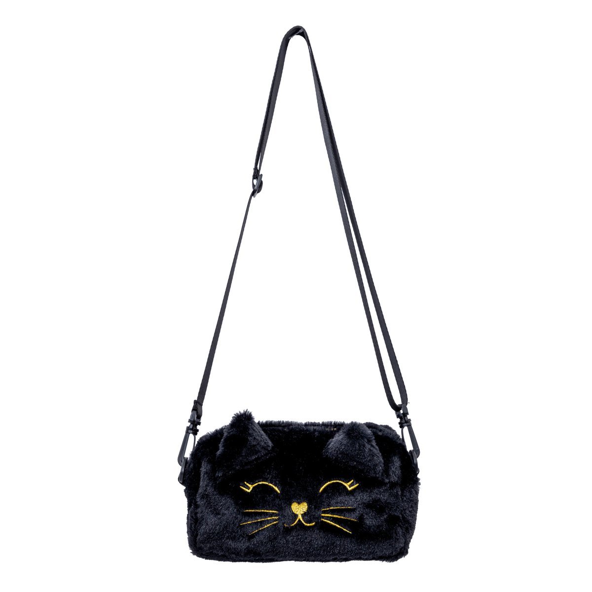 Torebka na ramię Fluffy Kitty Black Astra