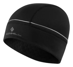 RONHILL Czapka biegowa PRISM BEANIE czarna - Czapki i chusty sportowe męskie - miniaturka - grafika 1