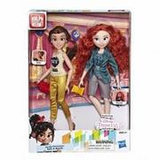 Lalki dla dziewczynek - Hasbro Księżniczki Disneya Bella i Merida - miniaturka - grafika 1