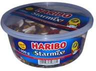 Żelki - Mix żelków Haribo Starmix 1kg - duże pudełko, różne kształty - miniaturka - grafika 1