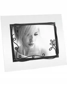 Ramki na zdjęcia - Ekskluzywna ramka szklana zdjęcie 13x18 Nero - miniaturka - grafika 1