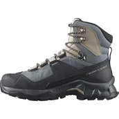 Buty trekkingowe damskie - Salomon Quest Element Gore-tex damskie buty trekkingowe, Heban/Deszczowy dzień/burzowa pogoda, 42.5 EU - miniaturka - grafika 1