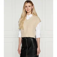 Swetry damskie - HUGO Sweter Selleny | Regular Fit - miniaturka - grafika 1