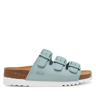 Klapki Scholl Rio Wedge Ad MF32152 Niebieski - Klapki i japonki damskie - miniaturka - grafika 1