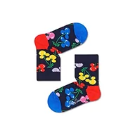 Skarpetki damskie - Happy Socks Kids Very Cherry Mickey Sock, kolorowe i zabawne, Skarpety dla dzieci, Niebieski-Zielony-Czerwony-Żółty (2-3Y) - miniaturka - grafika 1