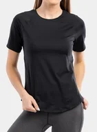 Koszulki i topy damskie - Koszulka damska Under Armour Rush SS - black/iridescent - miniaturka - grafika 1