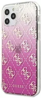 Etui i futerały do telefonów - Guess Etui GUHCP12LPCU4GGPI Apple iPhone 12 Pro Max różowy/pink hardcase 4G Gradient GUE806PNK - miniaturka - grafika 1