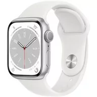 Smartwatch - Apple Watch Series 8 GPS 41mm MP6K3CS/A Biały - miniaturka - grafika 1