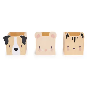 Drewniane organizery na przybory szkolne,  Tender Leaf Toys - Łamigłówki - miniaturka - grafika 1