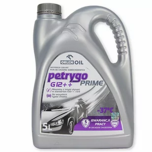 ORLEN Petrygo Prime G12++ 5L - płyn do chłodnicy różowy - Płyny chłodnicze - miniaturka - grafika 1