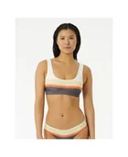 Koszulki i topy damskie - Top RIP CURL Surf Revival Crop kremowy XS - miniaturka - grafika 1