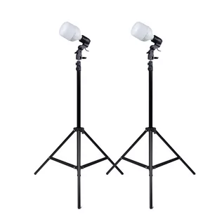 Zestaw 2 pojedyńczych lamp studyjnych LED 100W - Lampy studyjne - miniaturka - grafika 1