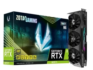 ZOTAC RTX 3070Ti Trinity OC 8 GB GDDR6X 256bit 3DP/HDMI ZT-A30710J-10P - Karty graficzne - miniaturka - grafika 1