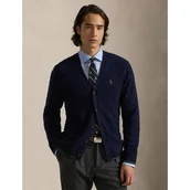 Swetry męskie - POLO RALPH LAUREN Wełniany kardigan Regular Fit z dodatkiem kaszmiru - miniaturka - grafika 1