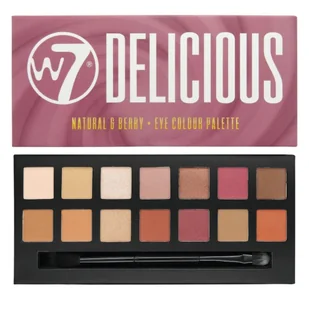 W7 Delicious Natural & Berry Eye Colour Palette Paleta 14 Cieni Do Powiek - Cienie do powiek - miniaturka - grafika 2