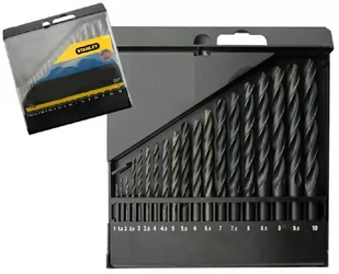 Stanley Wiertła do metalu hss-r din338-kpl.19szt.fi 1-fi 10 co 0.5mm STA56025 - Wiertła - miniaturka - grafika 1
