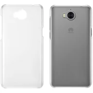 Etui i futerały do telefonów - Huawei Y6 2017 ETUI Plecki Plastikowe Przeźroczyste (51991927) - miniaturka - grafika 1