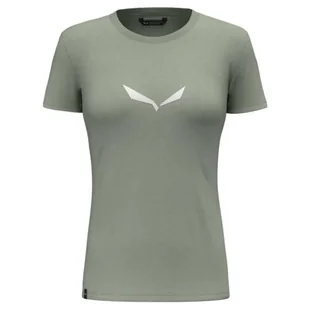 Salewa Damska koszulka Solid Dry W - Koszulki i topy damskie - miniaturka - grafika 1