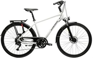 Rowery - Rower trekkingowy męski KROSS TRANS 5.0 M(19") 28 SZARY GRANATOWY POŁYSK - miniaturka - grafika 1