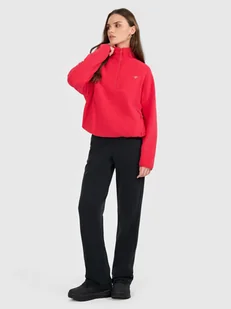 4F Spodnie dresowe z modalem damskie - czarne XL - Spodnie sportowe damskie 4F Spodnie dresowe z modalem damskie - czarne XL - Spodnie sportowe damskie - miniaturka - grafika 1