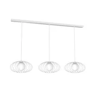 Lampy sufitowe - Milagro Kronos lampa wisząca 3-punktowa biała MLP 4433 - miniaturka - grafika 1