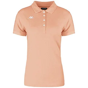 Kappa Damska koszulka polo Menata pomarańczowa pomarańczowy XS - Koszulki i topy damskie - miniaturka - grafika 1