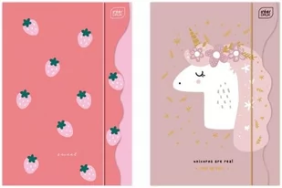 teczka z gumką a4+ shape girls - Teczki i skoroszyty - miniaturka - grafika 1