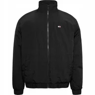 Kurtki męskie - TOMMY HILFIGER KURTKA MĘSKA TJM ESSENTIAL PADDED JACKET CZARNA r.L - miniaturka - grafika 1
