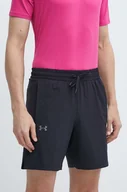 Spodenki męskie - Under Armour szorty treningowe Baseline kolor czarny - miniaturka - grafika 1